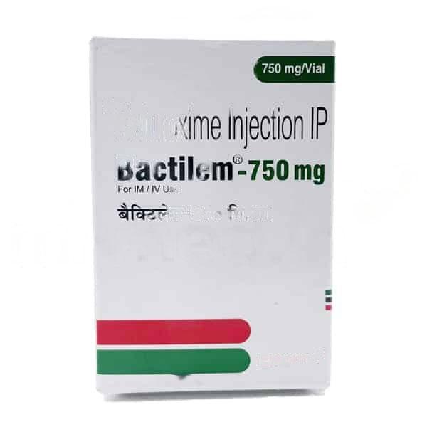 Bactilem 750mg Injection 1'S - Bacterial Infections-Cep
