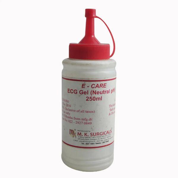 E-Care ECG Gel (Neutral PH) 250 ml