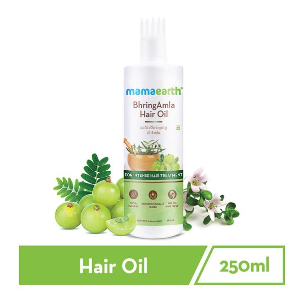 Netmeds | Mamaearth Hair Oil - BhringAmla 250 ml