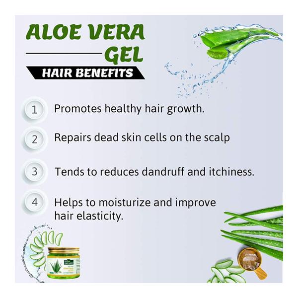 Indus Valley Bio Organic Skin & Hair Gel - Aloevera 400 ml - Personal Care (Ayush)
