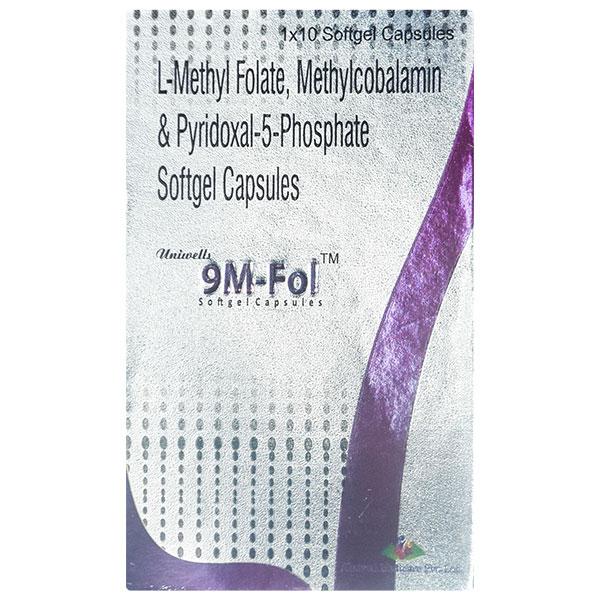 9 M FOL Softgel Capsule 10's - Supplements-Vam