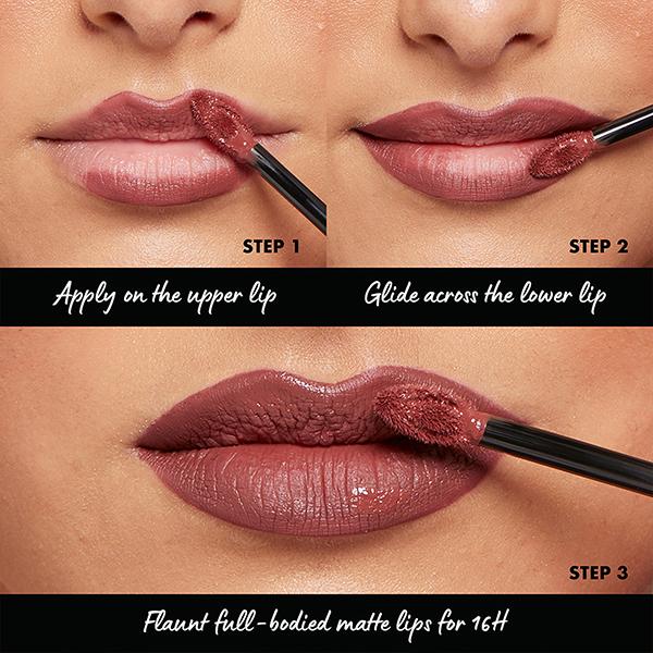 NYX Professional Makeup Lip Lingerie XXL Matte Liquid Lipstick - Low Cut 4 ml - Liquid Lipsticks