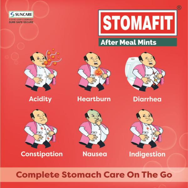 Suncare Stomafit After Meal Mints Tablet 60's - Digestive Health