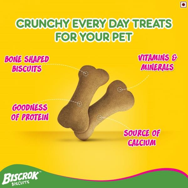 Pedigree Biscrok Biscuits - Milk & Chicken Flavour 900 gm - Petfood