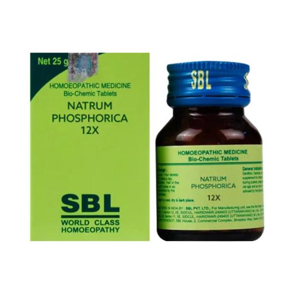 Netmeds | SBL Natrum Phosphoricum 12X Tablet 25 gm