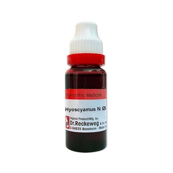 Dr. Reckeweg Hyoscyamus Ø Liquid 20 ml - Mother Tincture