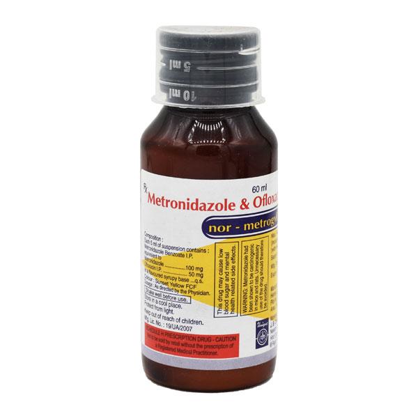 NOR Metrogyl O Suspension 60ml - Bacterial Infections-ABC