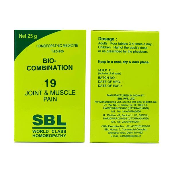 Netmeds | SBL Bio-Combination 19 Tablet 25 gm