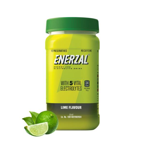Enerzal Lime Powder 500gm - Energy Drinks