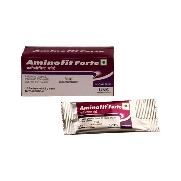 Netmeds | Aminofit Forte Sugar Free Sachets 4.5 g
