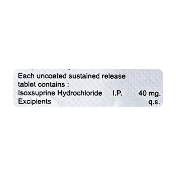 ISOLAN SR Tablet 10's - Peripheral Vascular Disease