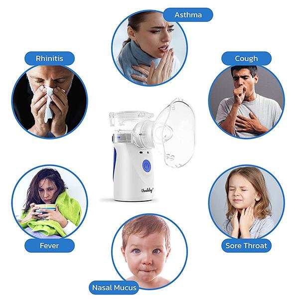 Vandelay Nano Atomizer Nebulizer - White - Nebulizers / Vaporizer