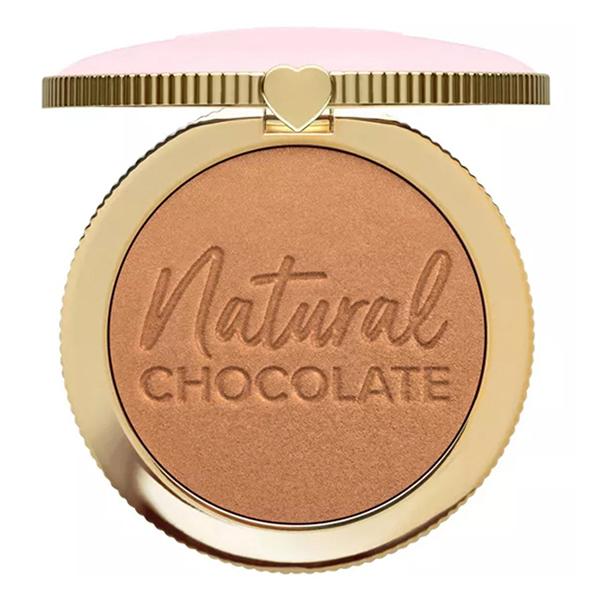 Netmeds | Too Faced Chocolate Soleil Natural Chocolate Glow Bronzer 97% Naturally Derived Ingredients Golden Cocoa 9gm
