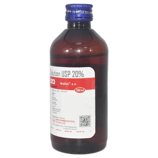 Kesol 20 Sugar Free Raspberry Flavour Solution 200ml - Supplements-Sup