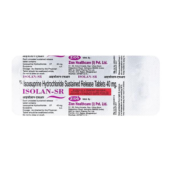 Netmeds | ISOLAN SR Tablet 10's