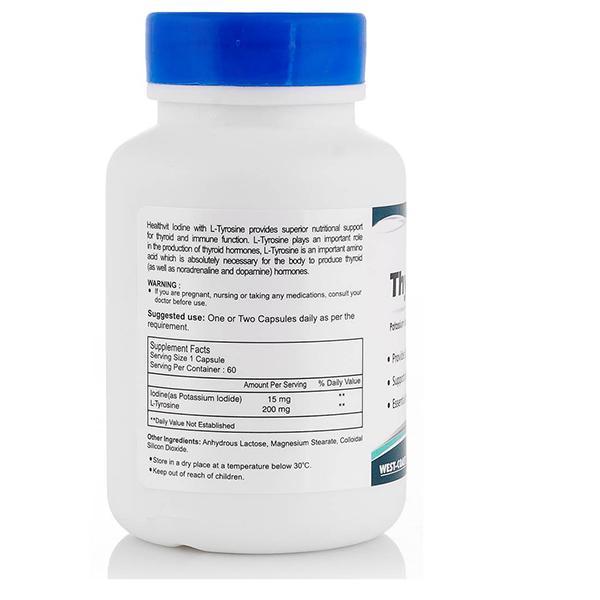 HealthVit Thyrovitan Capsules 60's - Herbal Dietary Supplement