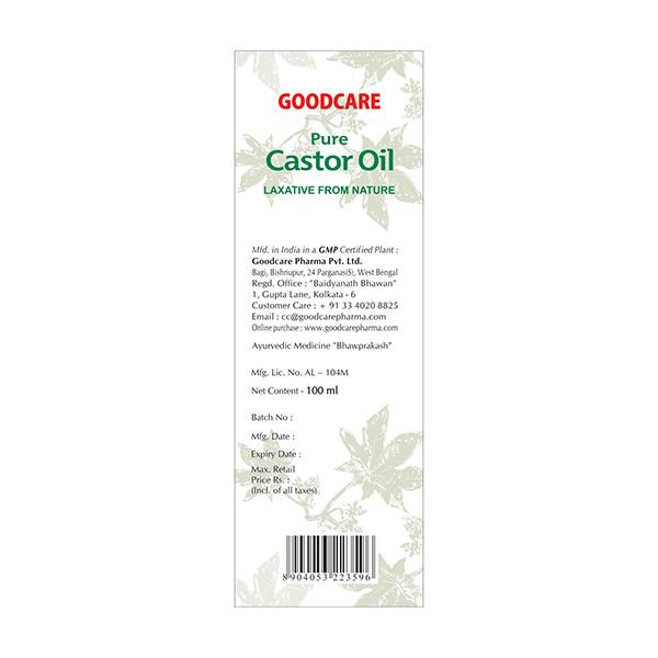 Goodcare Pure Castor Oil 100 ml - Speciality Medicines