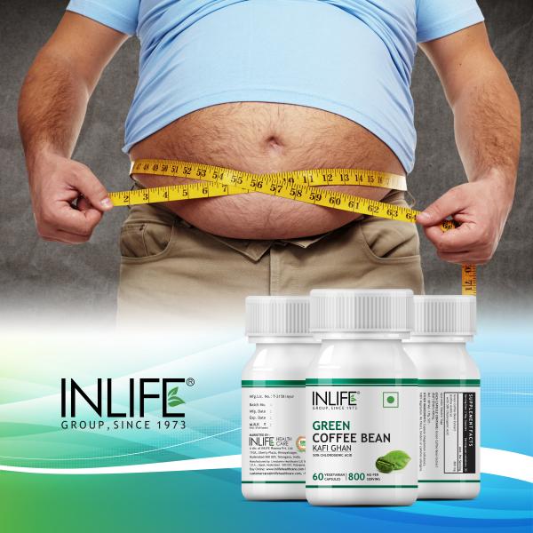 INLIFE Green Coffee Bean Extract Capsule 60's - Weight Loss