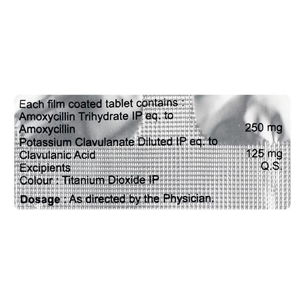 HOTCLAV 375mg Tablet 6's - Bacterial Infections-Pen