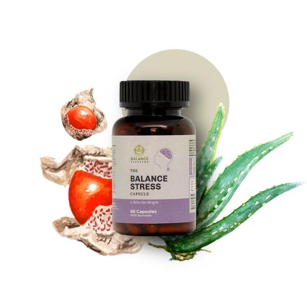 Balance Ayurveda The Balance Stress Capsules 60's - Speciality Medicines