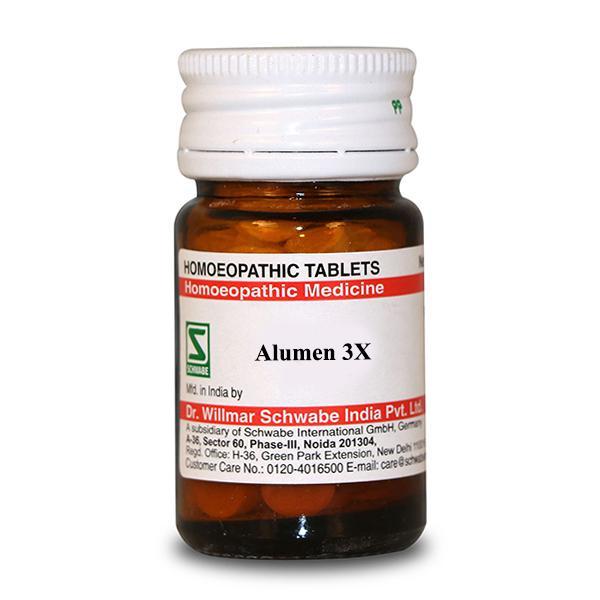 Dr.Willmar Schwabe Alumen 3X Tablet 20 gm - Speciality Medicine
