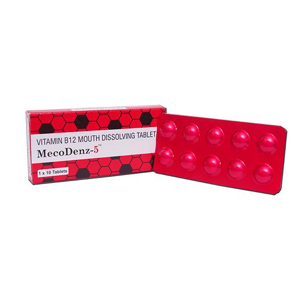 MECODENZ 5 MOUTH DISSOLVING Tablet 10's - Supplements-Vam