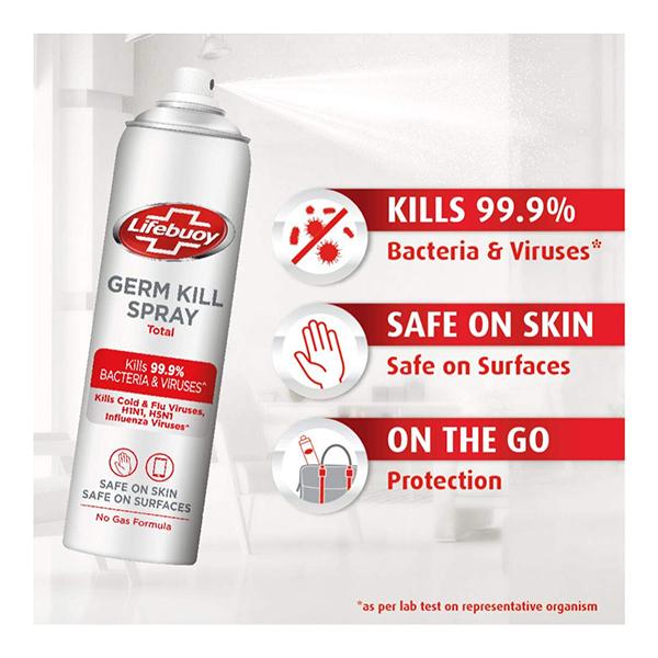 Lifebuoy Total Germ Kill Spray 85 ml - Others