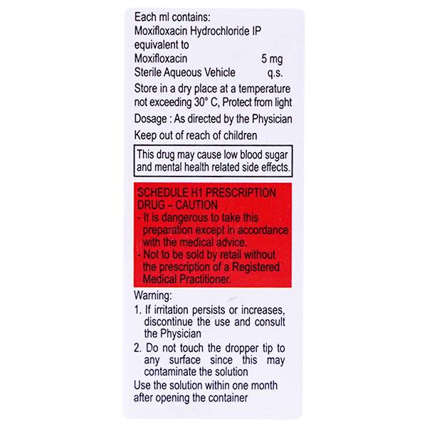 Moxtif Eye Drops 5ml - Eye Infections-Eaa