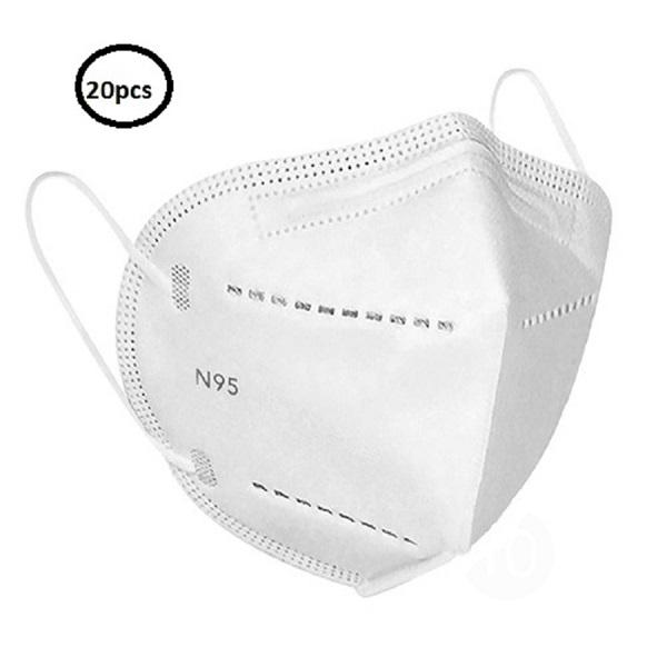 Netmeds | Status N95 Face Mask - White (Pack of 20)