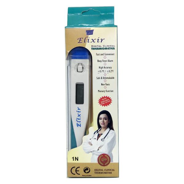 Elixir Digital Clinical Thermometer - Health Monitors And Equipment