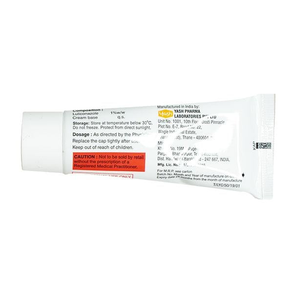 LULYERA Cream 50gm - Fungal Infections-Taa