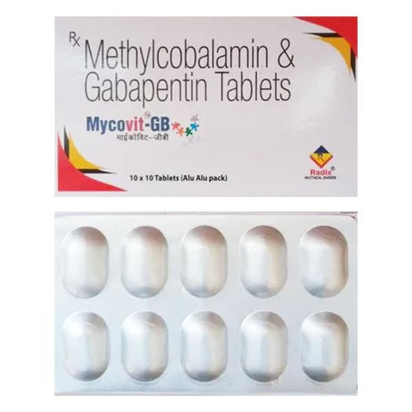 MYCOVIT GB Tablet 10's - Neuropathic Pain-Dru
