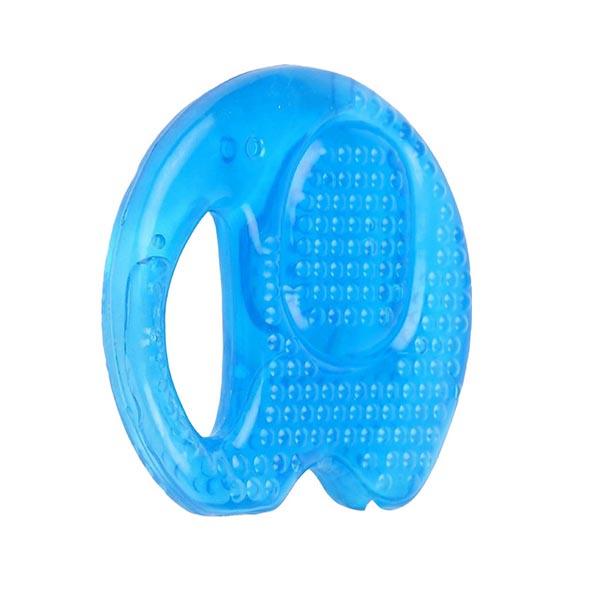 Farlin Elephant Cooling Gum Soother - Blue 1's - Baby Oral Care