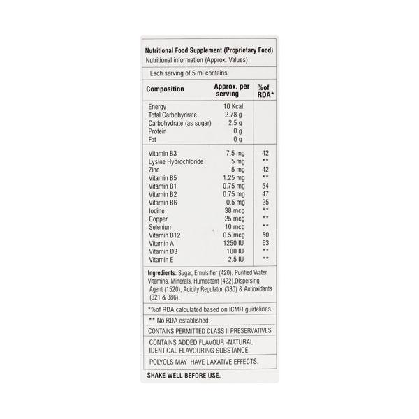 Applevit Syrup 200ml - Supplements-Vam