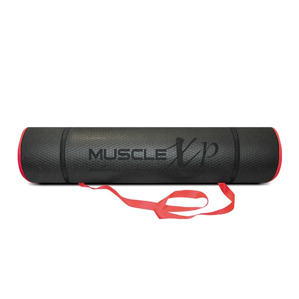 Netmeds | MuscleXP EVA Yoga Mat with Carrying Strap - Black 1's