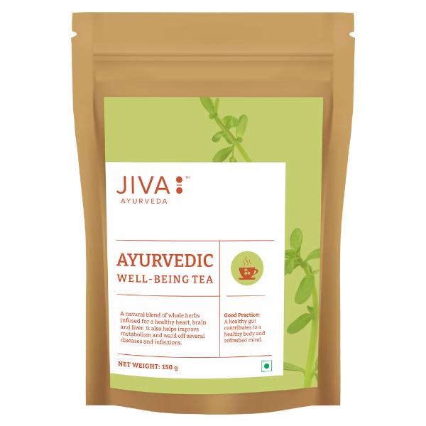 Netmeds | Jiva Ayurveda Ayurvedic Tea Powder 150 gm