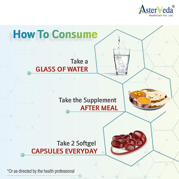 Asterveda Delta Gold Eannatto 125 mg Tocotrienols Softgel Capsule 60's - Multi-Vitamins