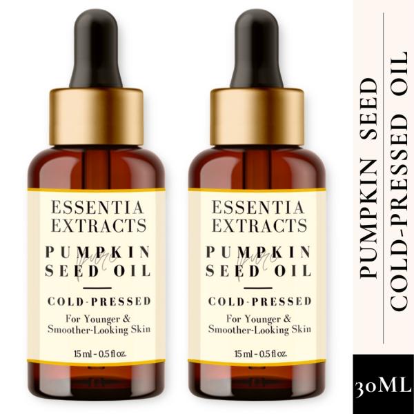 Essentia Extracts Cold Pressed Oil - Pumpkin Seed (Pack of 2 x 15 ml) 1's - Massage Oils