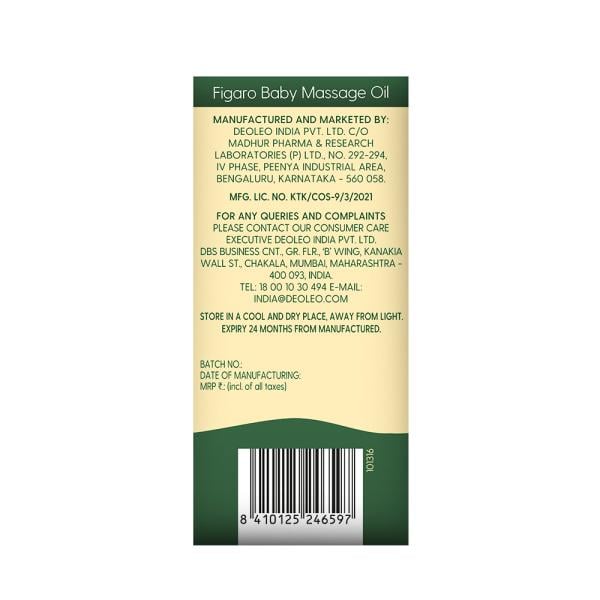 Figaro Baby Body Lotion 100 ml - Creams, Lotions & Oils