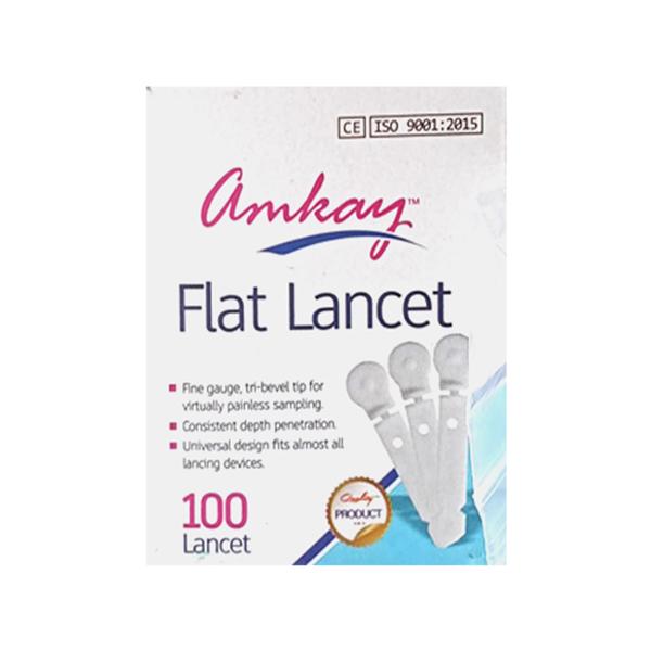 Amkay Blood Lancet 100's - Health Monitors And Equipment