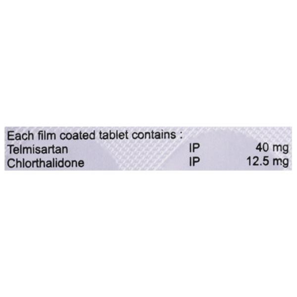 Telmiprime CH 40/12.5mg Tablet 10'S - Hypertension-Ang