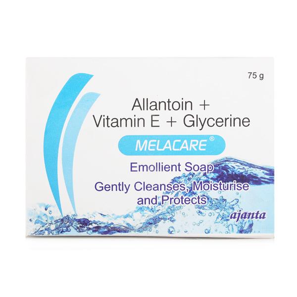 MELACARE EMOLLIENT Soap 75gm