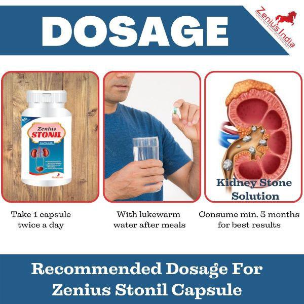 Zenius Stonil Capsule 60's - Speciality Medicines