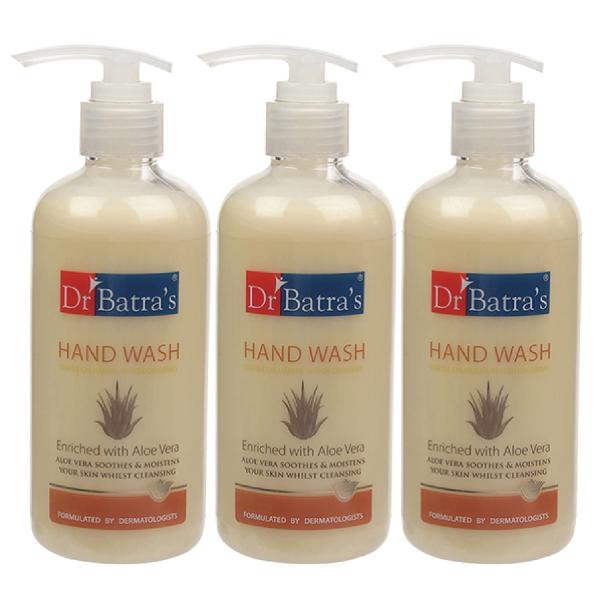Netmeds | Dr Batra's Hand Wash - Aloe Vera (Pack 3 x 300 ml)