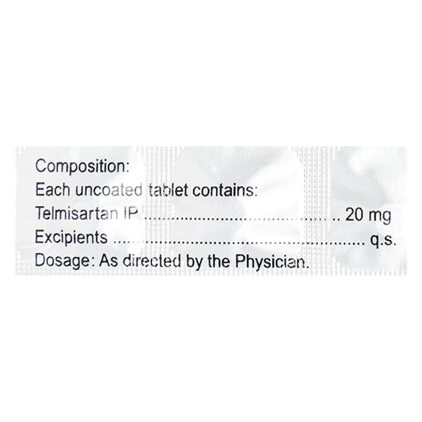 TEL CAD 20 Tablet 15's - Hypertension-Ang