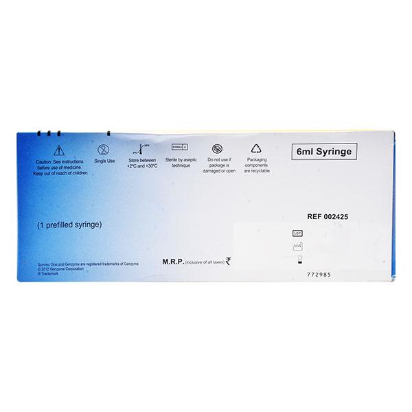 SYNVISC ONE (HYLAN GF 20) Injection(Pfs) 6ml - Arthritis-Oth