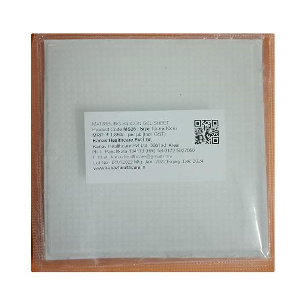 Netmeds | Matrisurg Silicon Gel Sheet (10cm x 10cm) 1's