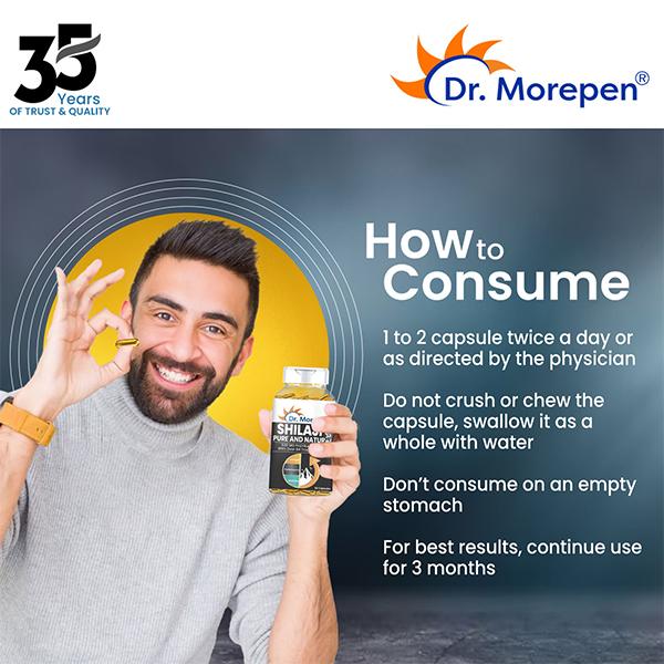 Dr. Morepen Shilajit Capsule 60's - Sexual Healthcare
