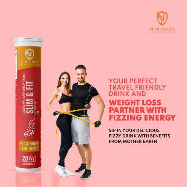 Nutrileague Slim & Fit Effervescent Tablet 20's - Multi-Vitamins