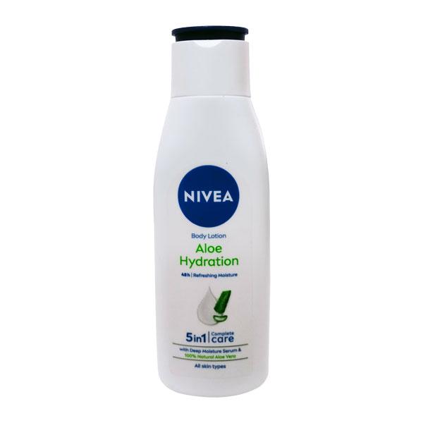 Netmeds | Nivea Aloe Hydration 5 in 1 Complete Care Body Lotion (All Skin Types) 75 ml